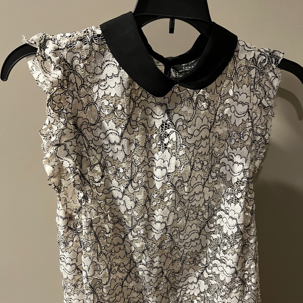 Cute mesh top by Zara